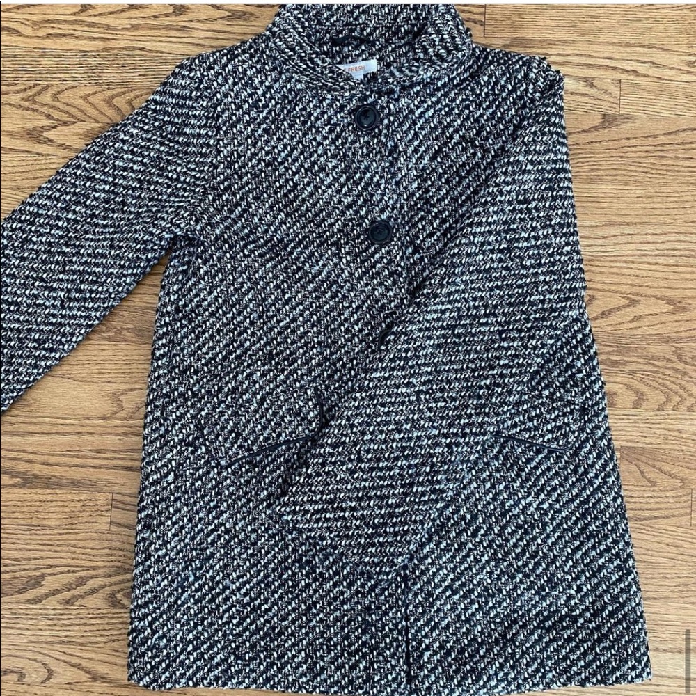 Joe fresh tweed jacket